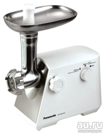 Лот: 8276233. Фото: 1. Мясорубка Panasonic MK-MG1500WTQ. Кухонная