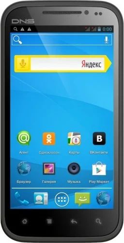 Лот: 4061674. Фото: 1. Смартфон DNS S4501 4Gb черный... Смартфоны