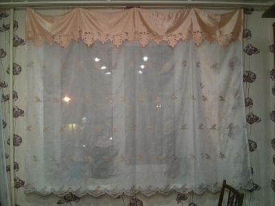 Лот: 9178061. Фото: 1. Шторы на кухню 2. Шторы, тюль