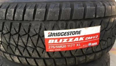 Лот: 19440458. Фото: 1. шины 275/55 R20 Bridgestone Blizzak... Шины