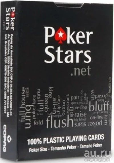 Лот: 13965161. Фото: 1. Карты для покера Poker Stars.net... Настольные игры, карты