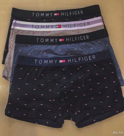 Лот: 16716314. Фото: 1. Трусы боксеры Томми хилфигер Tommy... Нижнее бельё, плавки, шорты для плавания