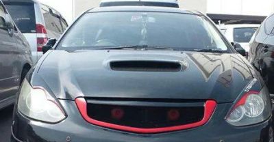 Лот: 4417804. Фото: 1. Реснички на фары Toyota Caldina... Детали тюнинга