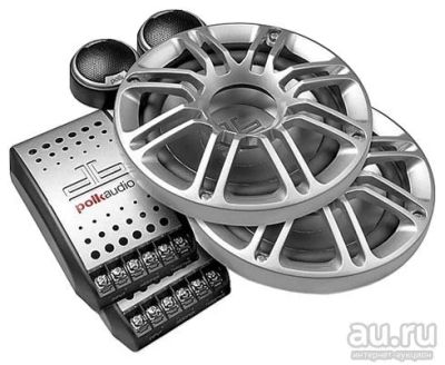 Лот: 8114840. Фото: 1. Компонентная акустика Polk Audio... Акустика автомобильная