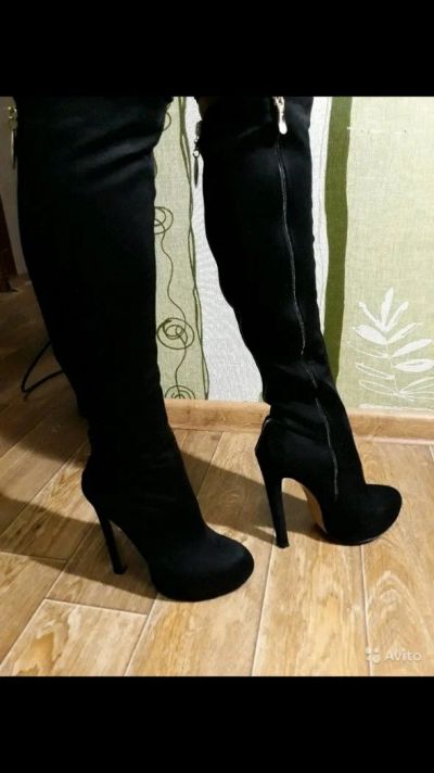 Лот: 11098839. Фото: 1. Сапоги, весна-осень . Р-р 36-37... Сапоги