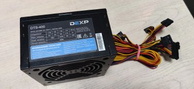 Лот: 20526660. Фото: 1. Блок питания 400 Вт Dexp/molex... Корпуса, блоки питания