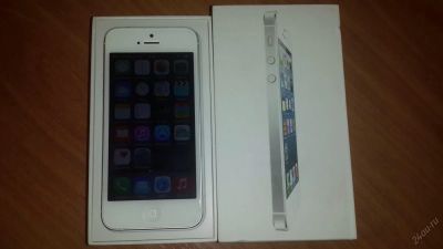 Лот: 5637822. Фото: 1. IPhone 5 Silver на 16gb. Смартфоны