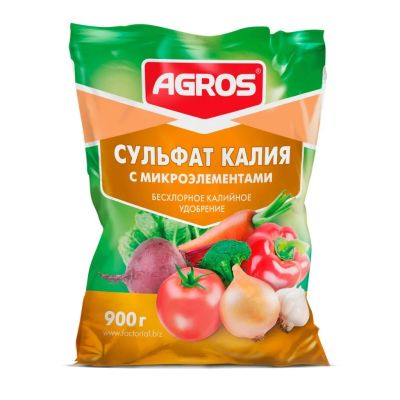 Лот: 24842136. Фото: 1. Удобрение Сульфат калия, 900 г... Удобрения, химия