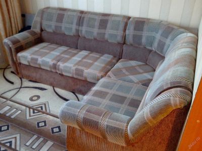 Лот: 2971089. Фото: 1. Продается мягкий уголок-трансформер... Кресла, пуфы