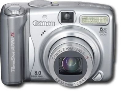Лот: 7592845. Фото: 1. Фотоаппарат Canon PowerShot A720... Цифровые компактные
