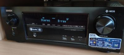 Лот: 13772370. Фото: 1. AV-ресивер Denon AVR-X1400H (Гарантия... Ресиверы