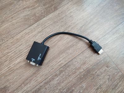 Лот: 18657467. Фото: 1. Переходник с HDMI на VGA. Шнуры, кабели, разъёмы