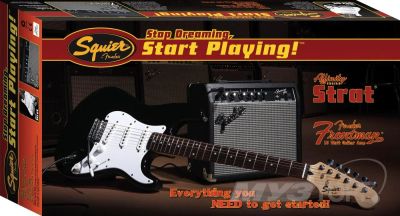 Лот: 4547975. Фото: 1. Гитара Fender Stratocaster + комбик. Гитары