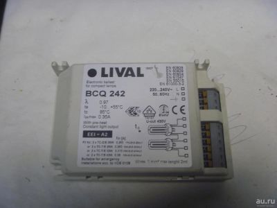 Лот: 10382742. Фото: 1. ЭПРА КЛЛ 2х42w G24q-4 BCQ242 Lival. Магнитные пускатели, контакторы, реле