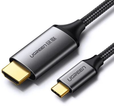 Лот: 22024683. Фото: 1. Кабель UGREEN MM142 25155 USB-C... Шлейфы, кабели, переходники