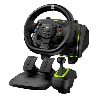 Лот: 24508353. Фото: 1. Игровой руль Genius SpeedMaster... Аксессуары для игровых приставок, консолей, геймпады