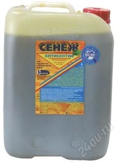 Лот: 2088801. Фото: 1. Защита древесины "Сенеж" Антисептик. Удобрения, химия