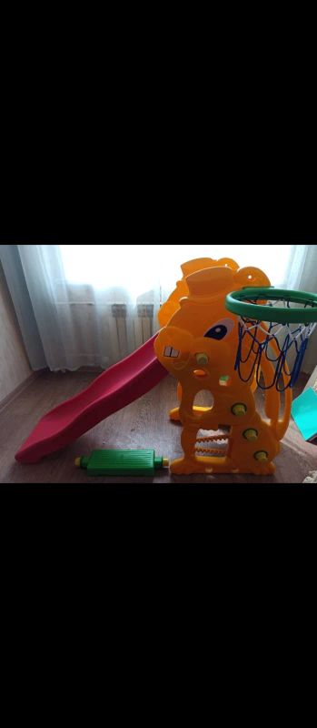 Лот: 25524277. Фото: 1. Горка игровая детская. Ходунки, прыгунки, качели