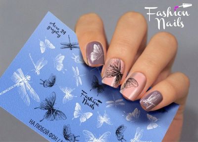 Лот: 11413312. Фото: 1. слайдер дизайн fashion nails sliders... Украшения, дизайн ногтей