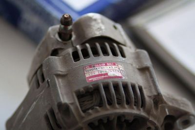 Лот: 7121239. Фото: 1. Генератор на Levin 4A-GE Toyota... Двигатель и элементы двигателя