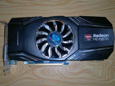 Лот: 9276080. Фото: 1. Видеокарта Sapphire Radeon 6870. Видеокарты