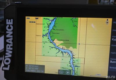 Лот: 17943723. Фото: 1. Lowrance карта с глубинами Байкал... GPS-навигаторы