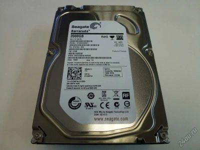 Лот: 5961043. Фото: 1. Жесткий диск 2Tb Seagate ST2000DM001... Жёсткие диски (HDD)