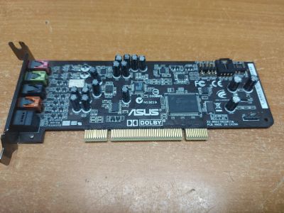 Лот: 25899046. Фото: 1. Звуковая карта PCI Asus CMI 8786. Звуковые карты