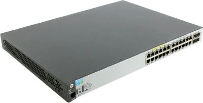 Лот: 18596849. Фото: 1. Б/У = HP 2530-24-PoE+ J9779A. Коммутаторы