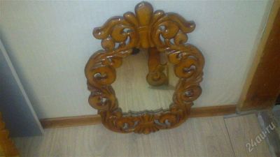 Лот: 2960095. Фото: 1. зеркало с полкой. Другое (мебель)
