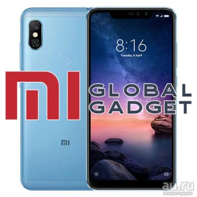 Лот: 13471810. Фото: 1. Xiaomi REDMI Note 6 Pro Global... Смартфоны