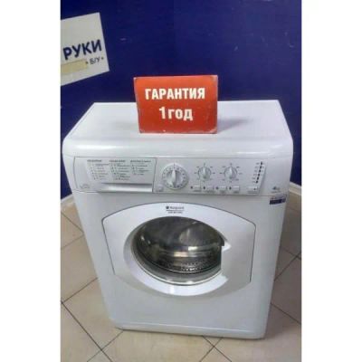 Лот: 25766387. Фото: 1. Стиральная машина Ariston ARUSL... Стиральные машины