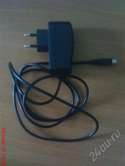 Лот: 596207. Фото: 1. Зарядное устройство mini USB Евросеть. Зарядные устройства, блоки питания, адаптеры сетевые для смартфонов