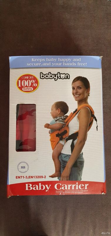 Лот: 15821913. Фото: 1. Рюкзак-переноска детская Babyton. Слинги, эрго рюкзаки, переноски