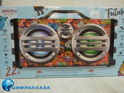 Лот: 19609368. Фото: 1. Портативная колонка 2.1 Smartbuy... Портативные, беспроводные колонки