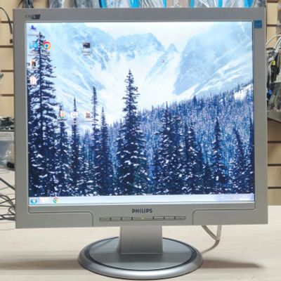 Лот: 21351796. Фото: 1. Мониторы ЖК 17" Philips/Vga/1280... ЖК-мониторы