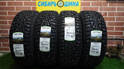 Лот: 23476884. Фото: 1. Зимние шипованные шины Ikon Tyres... Шины