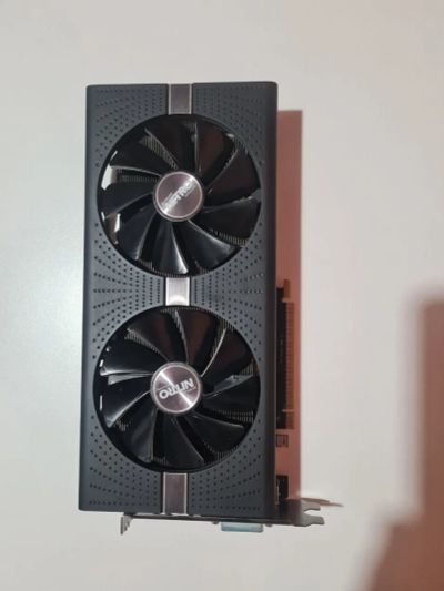 Лот: 20029177. Фото: 1. Sapphire RX 580 Nitro+ 8gb OC... Видеокарты
