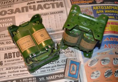 Лот: 6167985. Фото: 1. Пара трансформаторов для лампового... Трансформаторы, катушки