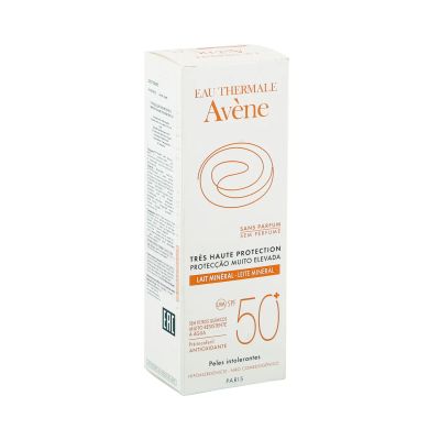 Лот: 23985377. Фото: 1. Авен молочко солнцезащитное SPF50... Уход за телом