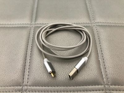 Лот: 17487507. Фото: 1. Кабель магнитный micro USB (нейлон... Дата-кабели, переходники