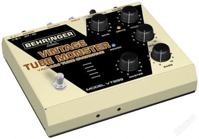 Лот: 1036946. Фото: 1. Ламповая педаль Overdrive - Behringer... Гитарные эффекты и комбоусилители