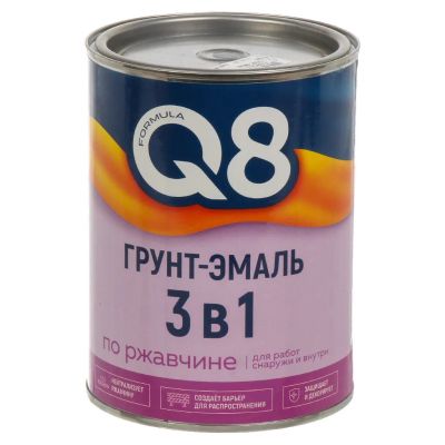 Лот: 25302010. Фото: 1. Грунт-эмаль Formula Q8, по ржавчине... Краски, лаки, растворитель