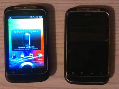 Лот: 8096570. Фото: 1. HTC Wildfire S или PG76100. Смартфоны