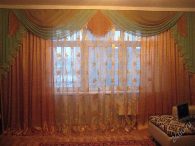Лот: 1437934. Фото: 1. шторы. Шторы, тюль