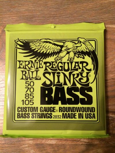 Лот: 5107487. Фото: 1. Струны для бас-гитары Ernie Ball... Аксессуары, комплектующие