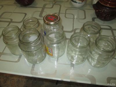 Лот: 8235461. Фото: 1. банки 0.25простые и с закручивающей... Кувшины, графины