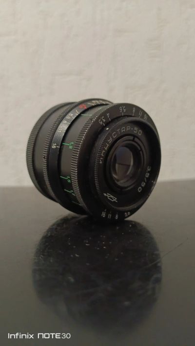 Лот: 24610948. Фото: 1. Индустар 50+макрокольцо. Объективы