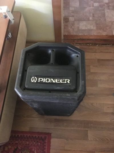 Лот: 14352973. Фото: 1. Сабвуфер Pioneer с усилителем. Сабвуферы
