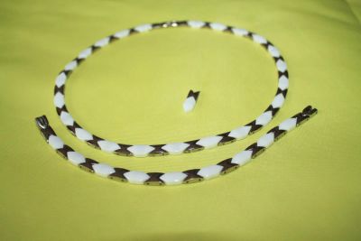 Лот: 9834462. Фото: 1. Комплект:колье и браслет из стали... Комплекты изделий
